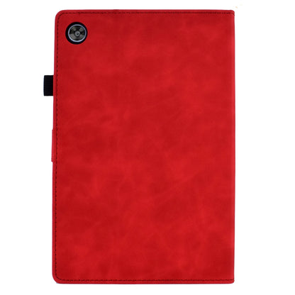 For Huawei MatePad SE 10.4-inch Protective Case Iron Tower Imprinted PU Leather Flip Stand Cover with Card Holder