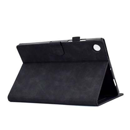 For Huawei MatePad SE 10.4-inch Love Heart Imprinted PU Leather Flip Cover Card Holder Protective Case