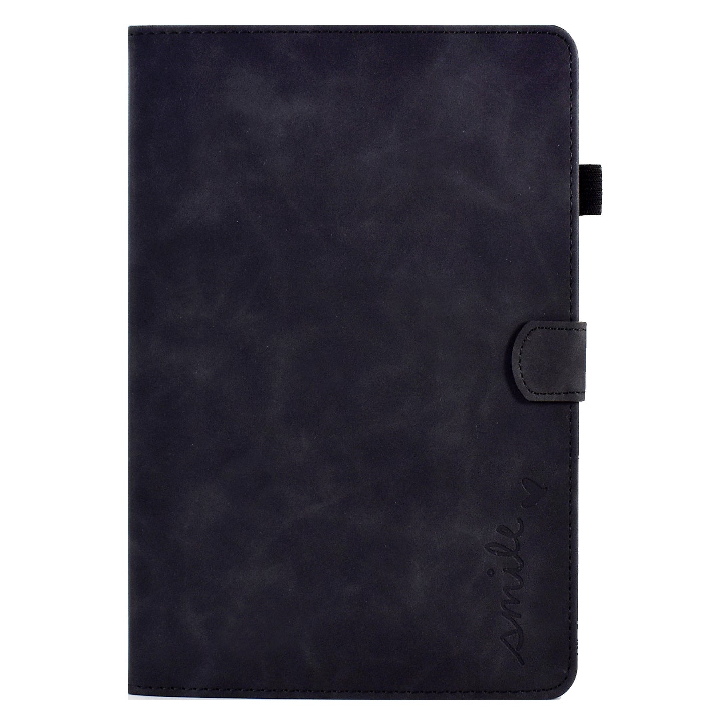 For Huawei MatePad SE 10.4-inch Love Heart Imprinted PU Leather Flip Cover Card Holder Protective Case