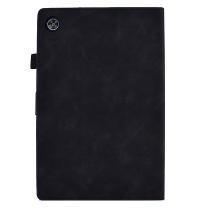 For Huawei MatePad SE 10.4-inch Love Heart Imprinted PU Leather Flip Cover Card Holder Protective Case