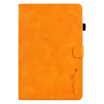 For Huawei MatePad SE 10.4-inch Love Heart Imprinted PU Leather Flip Cover Card Holder Protective Case