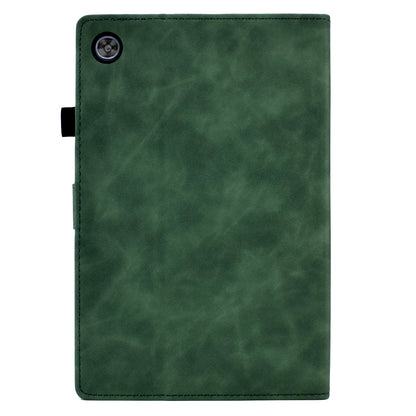 For Huawei MatePad SE 10.4-inch Love Heart Imprinted PU Leather Flip Cover Card Holder Protective Case