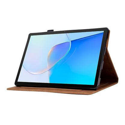For Huawei MatePad SE 10.4-inch Love Heart Imprinted PU Leather Flip Cover Card Holder Protective Case