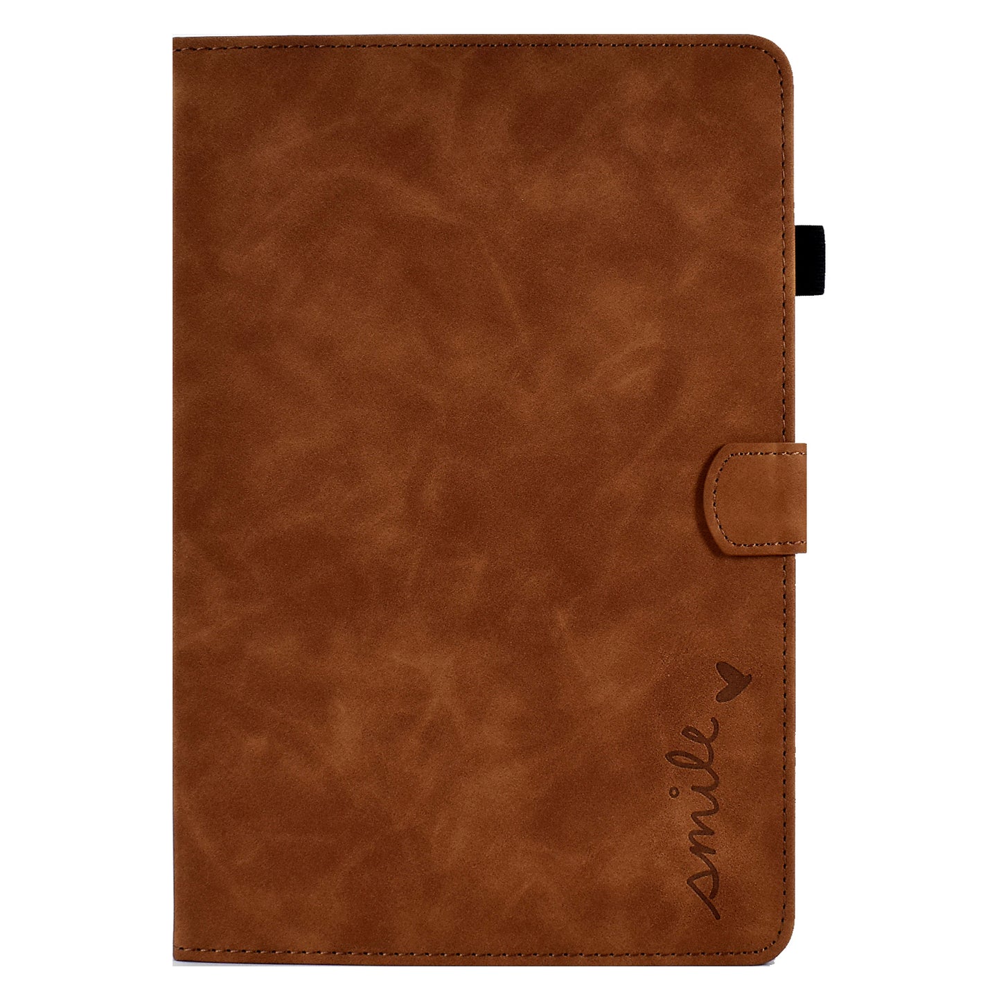 For Huawei MatePad SE 10.4-inch Love Heart Imprinted PU Leather Flip Cover Card Holder Protective Case