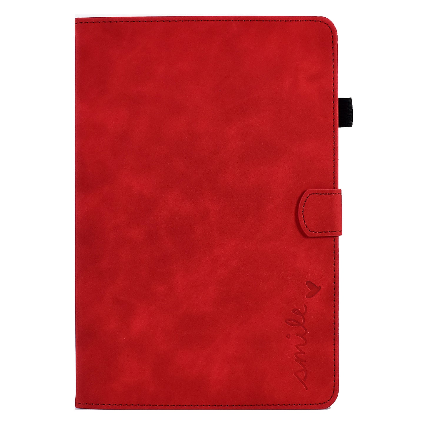 For Huawei MatePad SE 10.4-inch Love Heart Imprinted PU Leather Flip Cover Card Holder Protective Case
