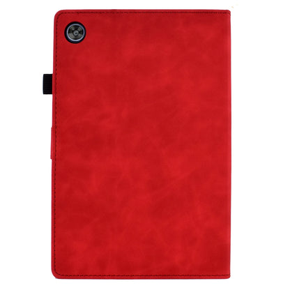 For Huawei MatePad SE 10.4-inch Love Heart Imprinted PU Leather Flip Cover Card Holder Protective Case
