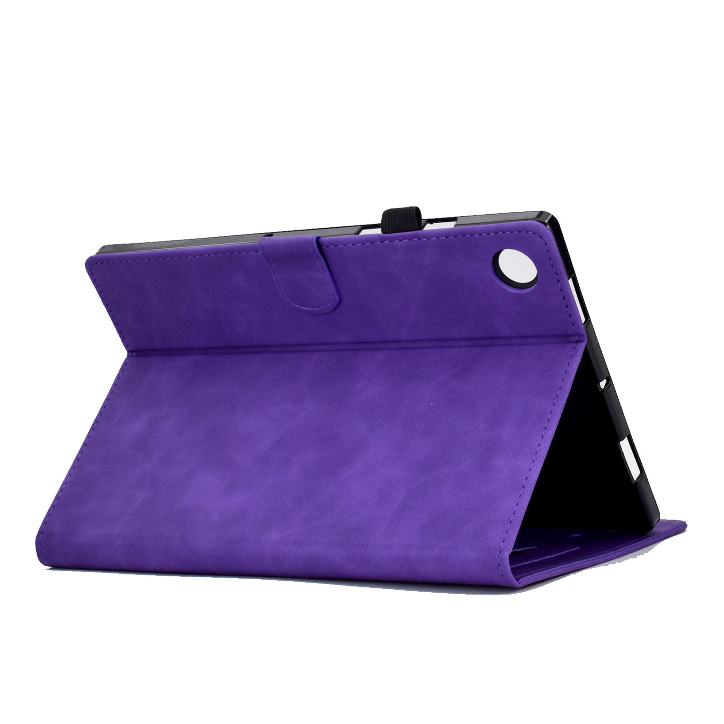 For Huawei MatePad SE 10.4-inch Love Heart Imprinted PU Leather Flip Cover Card Holder Protective Case
