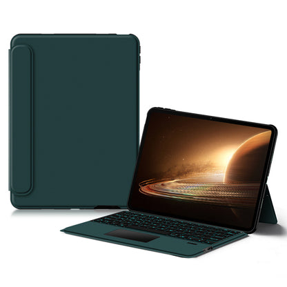 Detachable Bluetooth Keyboard Case for Oppo Pad 2 Scratch Resistant Tablet Keyboard Case with Touchpad
