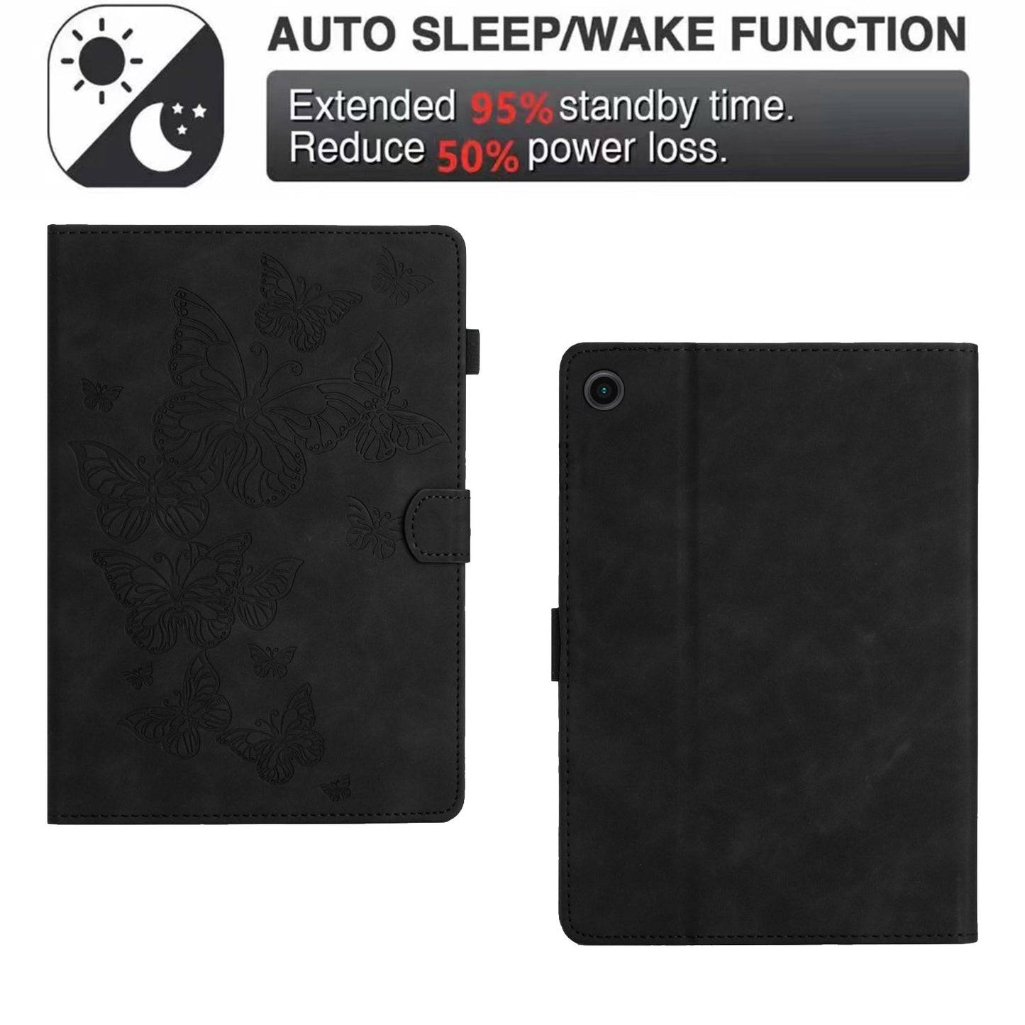 For Honor Pad 6 10.1-inch / Pad X6 9.7 inch / Huawei Enjoy Tablet 2 / MatePad T 10 9.7 inch / T 10S 10.1 inch  Card Slot Leather Tablet Case Cover