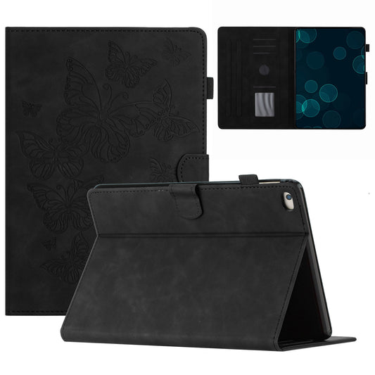 For iPad Mini 1 / 2 / 3 / 4 / Mini (2019) 7.9 inch Imprinted Pattern PU Leather Flip Cover Card Slot Tablet Case