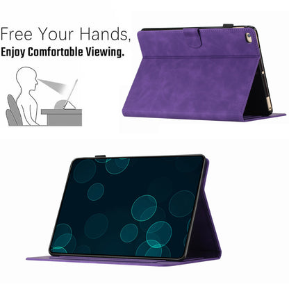 For iPad Mini 1 / 2 / 3 / 4 / Mini (2019) 7.9 inch Imprinted Pattern PU Leather Flip Cover Card Slot Tablet Case