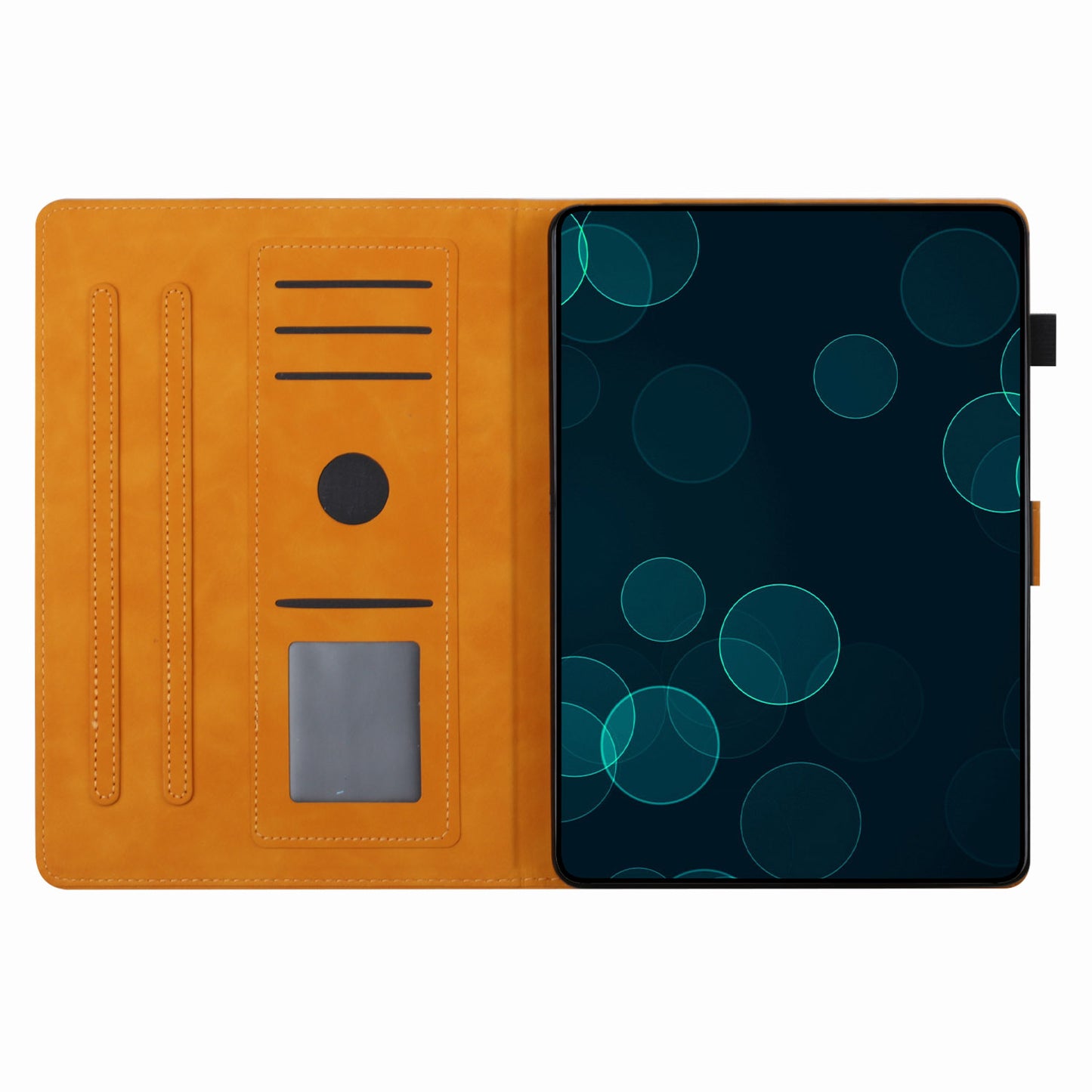 For iPad Mini 1 / 2 / 3 / 4 / Mini (2019) 7.9 inch Imprinted Pattern PU Leather Flip Cover Card Slot Tablet Case