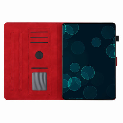 For iPad Mini 1 / 2 / 3 / 4 / Mini (2019) 7.9 inch Imprinted Pattern PU Leather Flip Cover Card Slot Tablet Case
