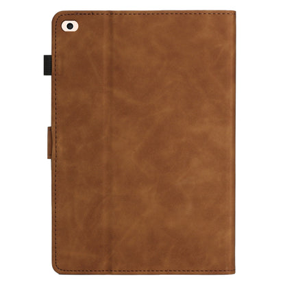 For iPad Mini 1 / 2 / 3 / 4 / Mini (2019) 7.9 inch Imprinted Pattern PU Leather Flip Cover Card Slot Tablet Case