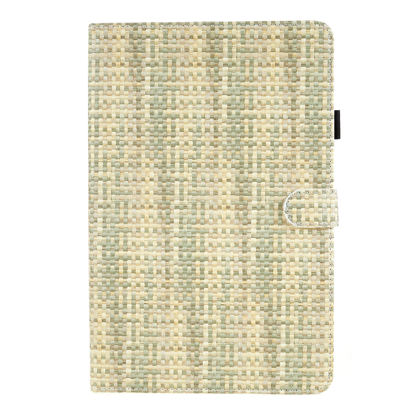 For Huawei MatePad SE 10.4-inch Woven  /  Grid Pattern Drop-proof Tablet Case PU Leather Stand Cover