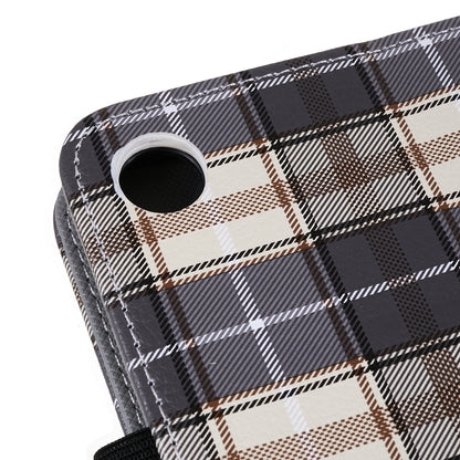 For Huawei MatePad SE 10.4-inch Woven  /  Grid Pattern Drop-proof Tablet Case PU Leather Stand Cover