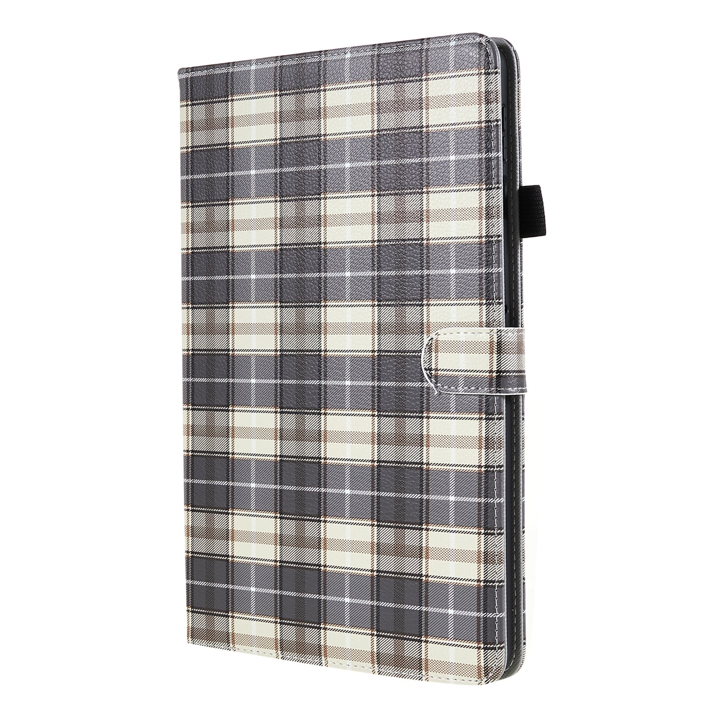 For Huawei MatePad SE 10.4-inch Woven  /  Grid Pattern Drop-proof Tablet Case PU Leather Stand Cover