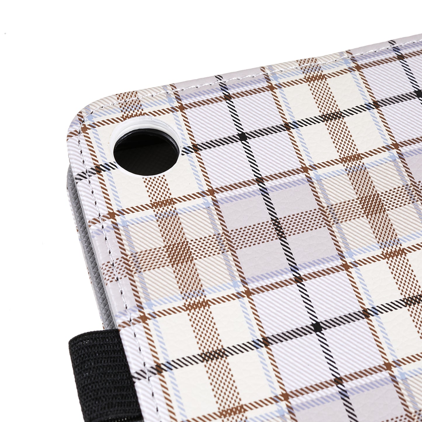 For Huawei MatePad SE 10.4-inch Woven  /  Grid Pattern Drop-proof Tablet Case PU Leather Stand Cover