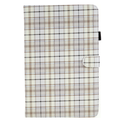 For Huawei MatePad SE 10.4-inch Woven  /  Grid Pattern Drop-proof Tablet Case PU Leather Stand Cover