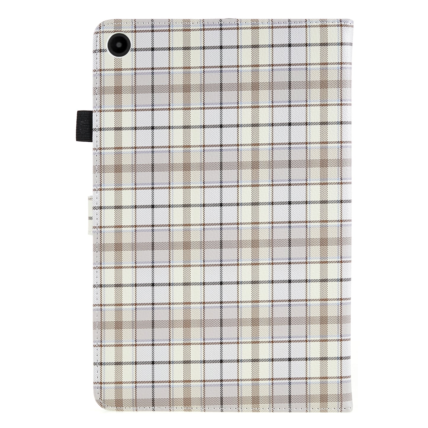 For Huawei MatePad SE 10.4-inch Woven  /  Grid Pattern Drop-proof Tablet Case PU Leather Stand Cover