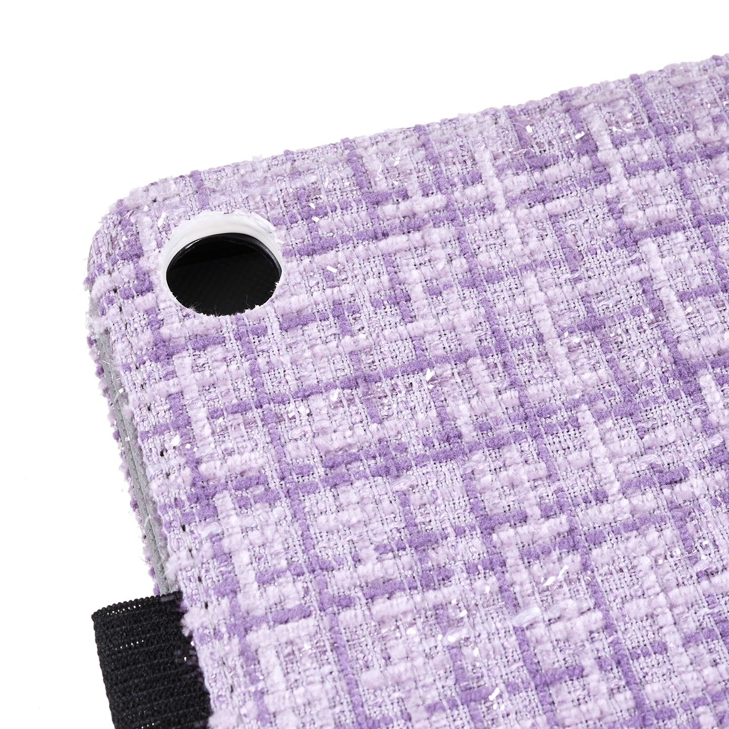 For Huawei MatePad SE 10.4-inch Woven  /  Grid Pattern Drop-proof Tablet Case PU Leather Stand Cover