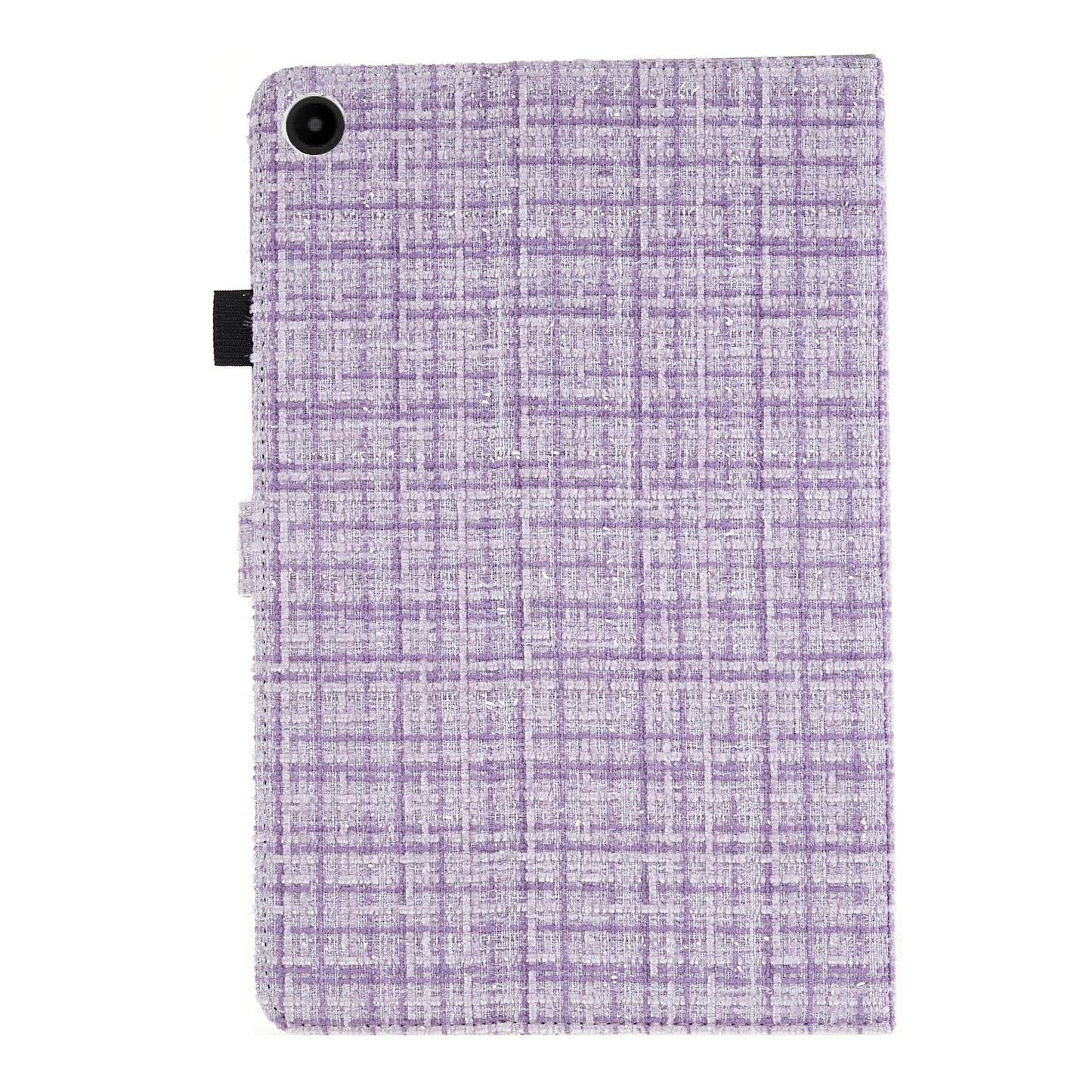 For Huawei MatePad SE 10.4-inch Woven  /  Grid Pattern Drop-proof Tablet Case PU Leather Stand Cover