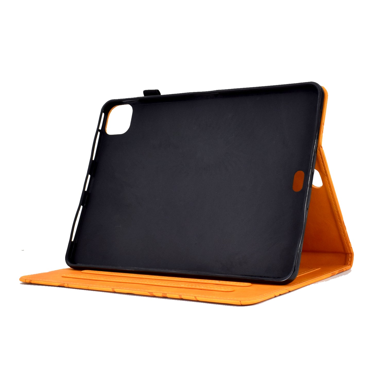 For iPad Pro 11 (2020) / (2021) / (2022) / iPad Air (2020) / (2022) Case Tree Imprinted Leather Tablet Cover with Card Slot