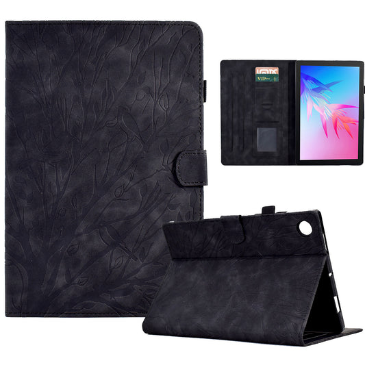 For Honor Pad 6 10.1-inch / Pad X6 9.7 inch / Huawei Enjoy Tablet 2 / MatePad T 10 9.7 inch / T 10S 10.1 inch Tablet Case Tree Imprinted Leather Cover