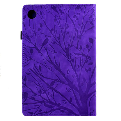 For Honor Pad 6 10.1-inch / Pad X6 9.7 inch / Huawei Enjoy Tablet 2 / MatePad T 10 9.7 inch / T 10S 10.1 inch Tablet Case Tree Imprinted Leather Cover