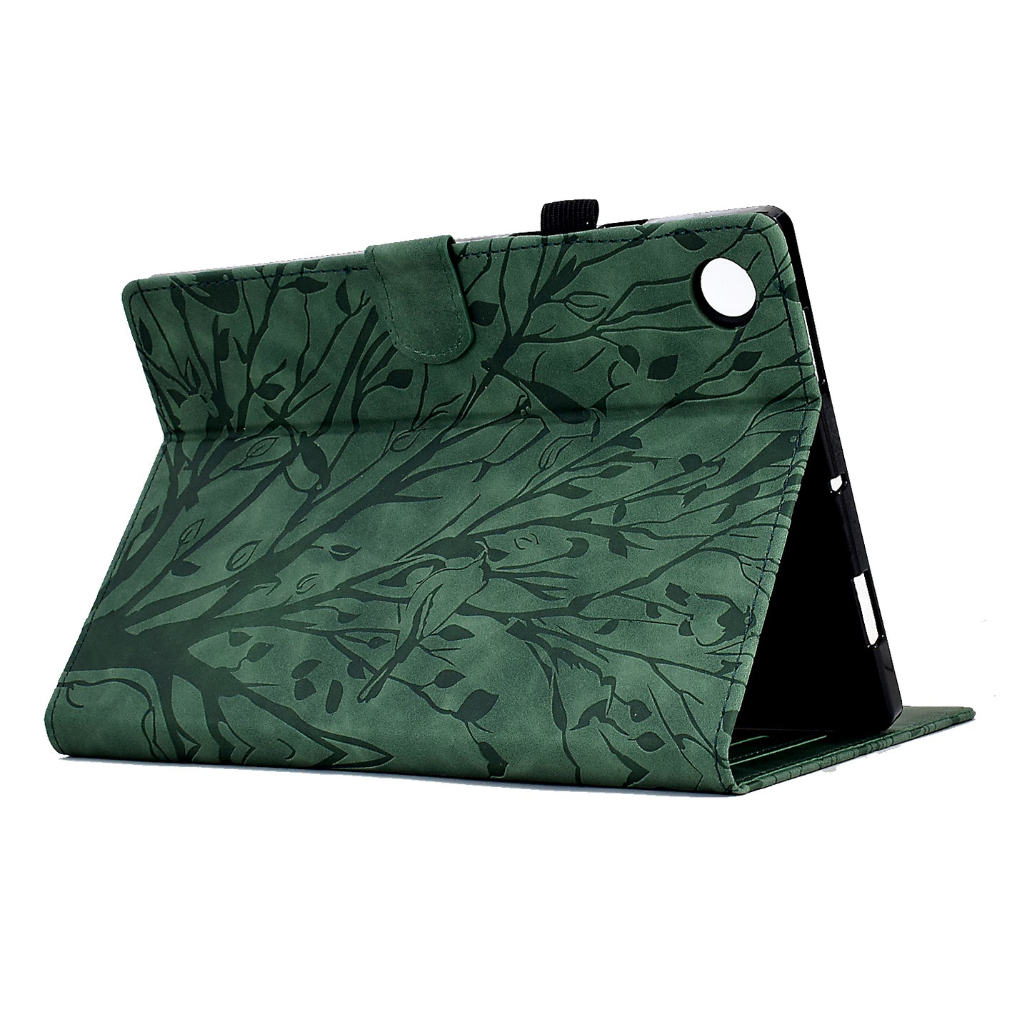 For Honor Pad 6 10.1-inch / Pad X6 9.7 inch / Huawei Enjoy Tablet 2 / MatePad T 10 9.7 inch / T 10S 10.1 inch Tablet Case Tree Imprinted Leather Cover
