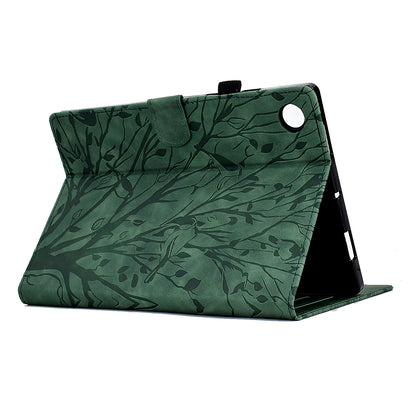 For Honor Pad 6 10.1-inch / Pad X6 9.7 inch / Huawei Enjoy Tablet 2 / MatePad T 10 9.7 inch / T 10S 10.1 inch Tablet Case Tree Imprinted Leather Cover