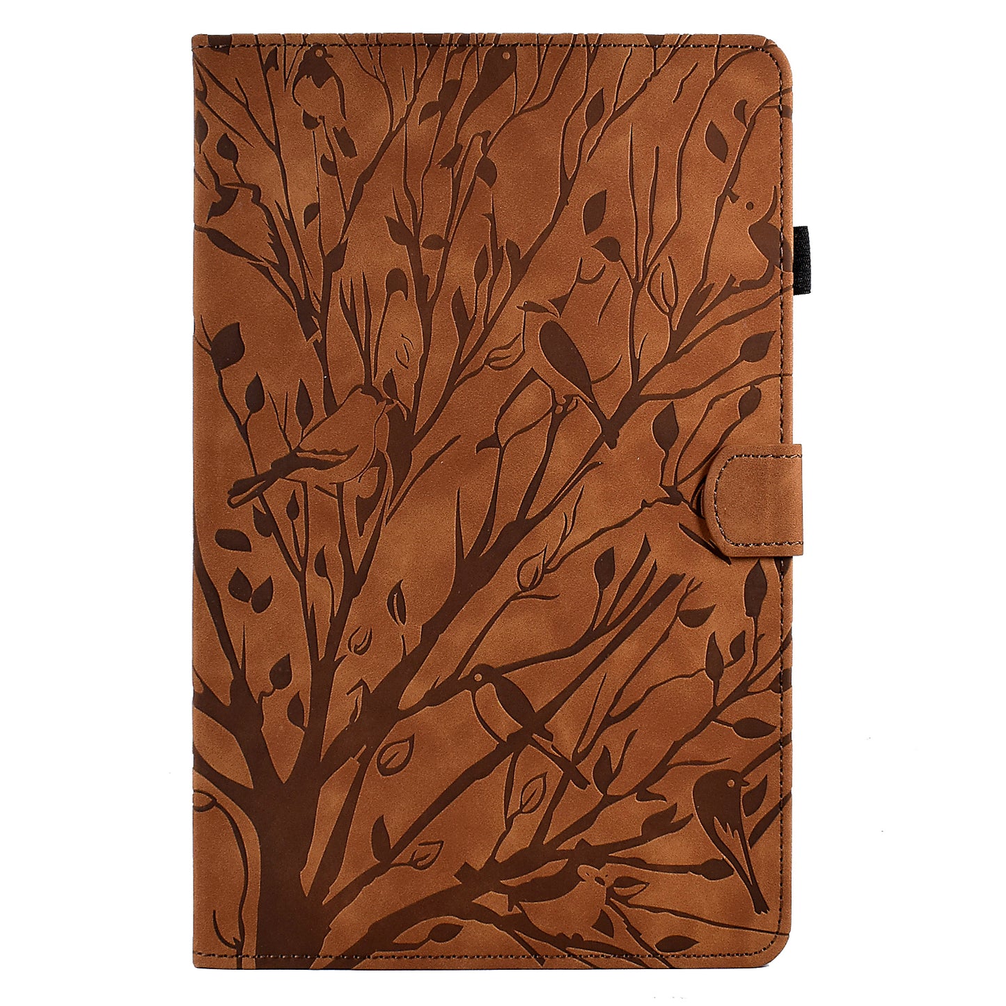 For iPad 10.2 (2021) / (2020) / (2019) / iPad Air 10.5 inch (2019) / Pro 10.5-inch (2017) Tablet Case Imprinted Leather Cover with Stand Card Holder