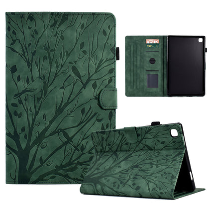For iPad 10.2 (2021) / (2020) / (2019) / iPad Air 10.5 inch (2019) / Pro 10.5-inch (2017) Tablet Case Imprinted Leather Cover with Stand Card Holder