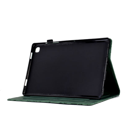 For iPad 10.2 (2021) / (2020) / (2019) / iPad Air 10.5 inch (2019) / Pro 10.5-inch (2017) Tablet Case Imprinted Leather Cover with Stand Card Holder