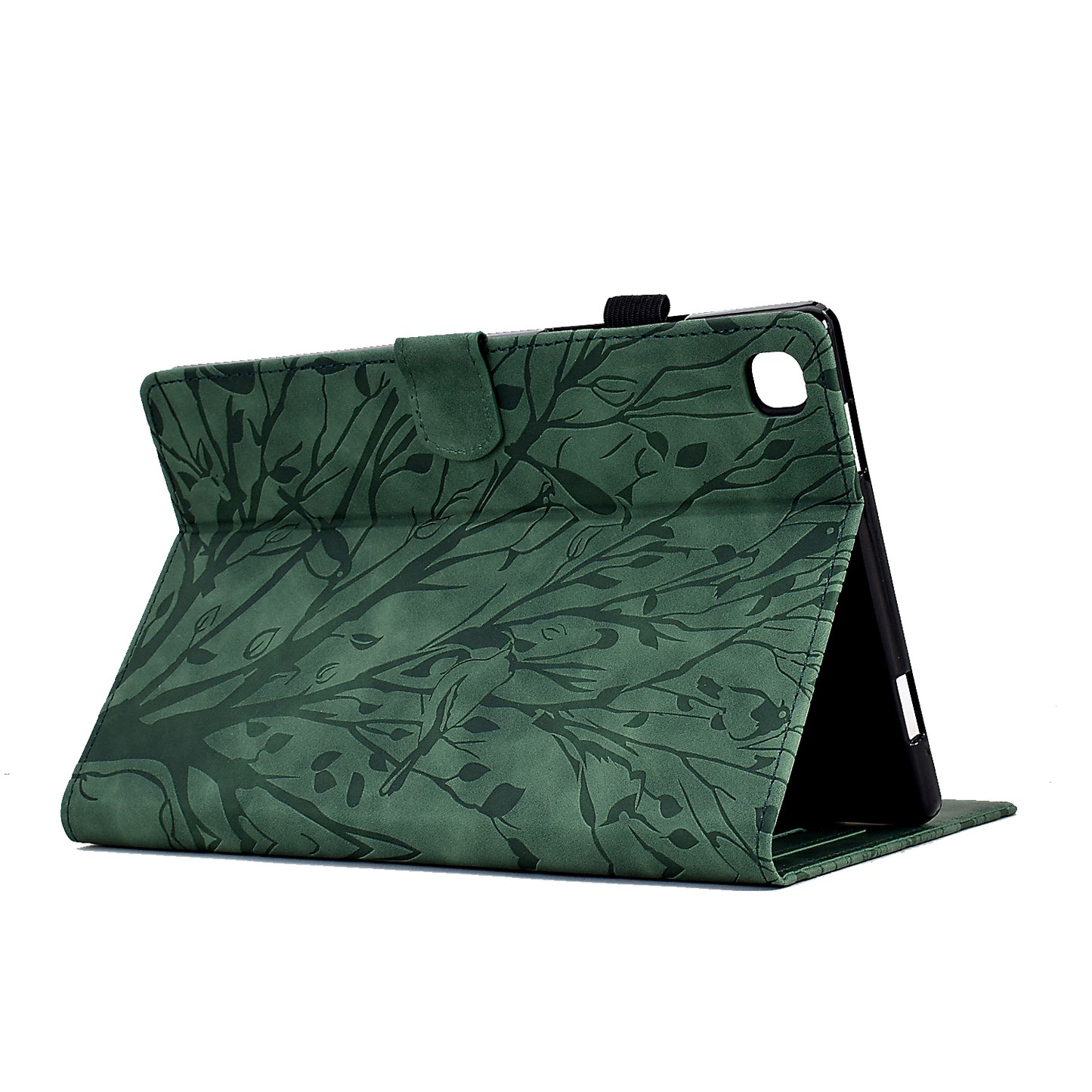 For iPad 10.2 (2021) / (2020) / (2019) / iPad Air 10.5 inch (2019) / Pro 10.5-inch (2017) Tablet Case Imprinted Leather Cover with Stand Card Holder