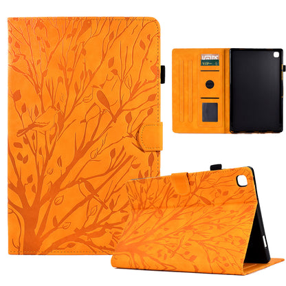 For iPad 10.2 (2021) / (2020) / (2019) / iPad Air 10.5 inch (2019) / Pro 10.5-inch (2017) Tablet Case Imprinted Leather Cover with Stand Card Holder
