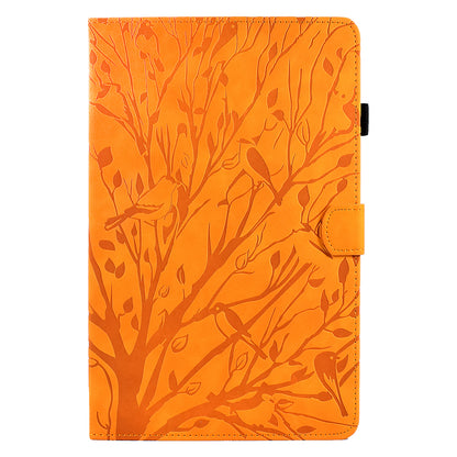 For iPad 10.2 (2021) / (2020) / (2019) / iPad Air 10.5 inch (2019) / Pro 10.5-inch (2017) Tablet Case Imprinted Leather Cover with Stand Card Holder