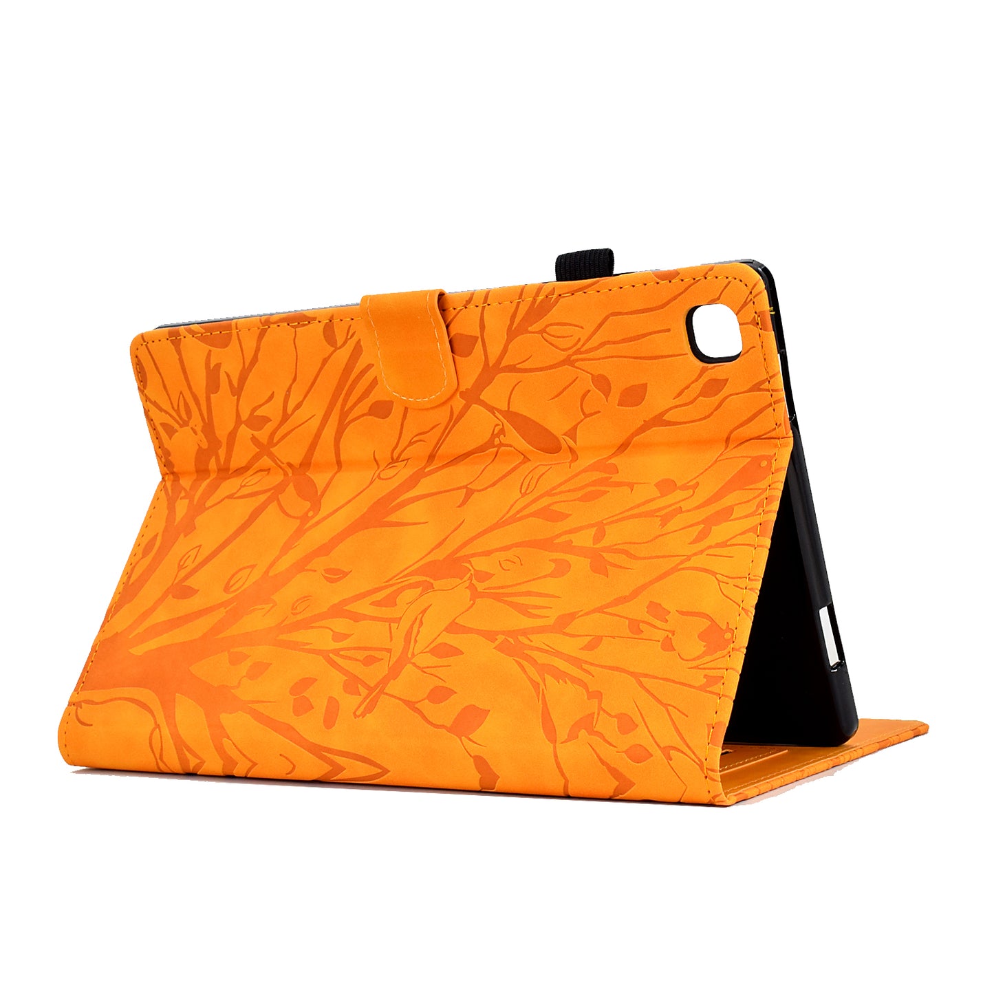 For iPad 10.2 (2021) / (2020) / (2019) / iPad Air 10.5 inch (2019) / Pro 10.5-inch (2017) Tablet Case Imprinted Leather Cover with Stand Card Holder