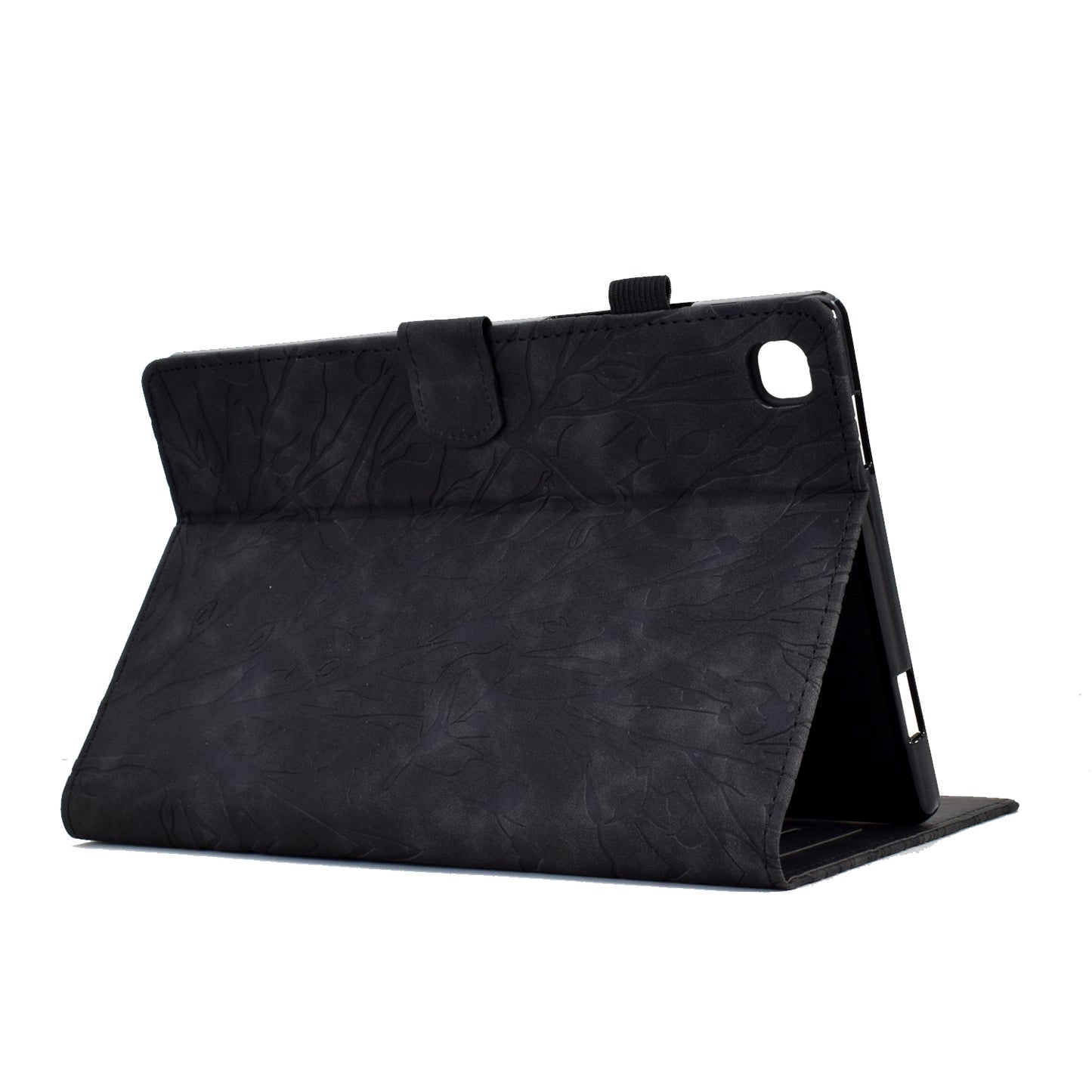 For iPad 10.2 (2021) / (2020) / (2019) / iPad Air 10.5 inch (2019) / Pro 10.5-inch (2017) Tablet Case Imprinted Leather Cover with Stand Card Holder