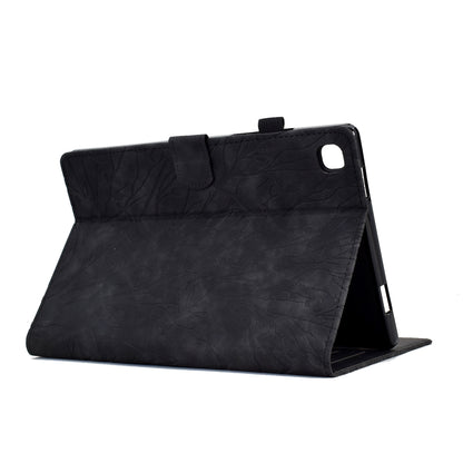 For iPad 10.2 (2021) / (2020) / (2019) / iPad Air 10.5 inch (2019) / Pro 10.5-inch (2017) Tablet Case Imprinted Leather Cover with Stand Card Holder