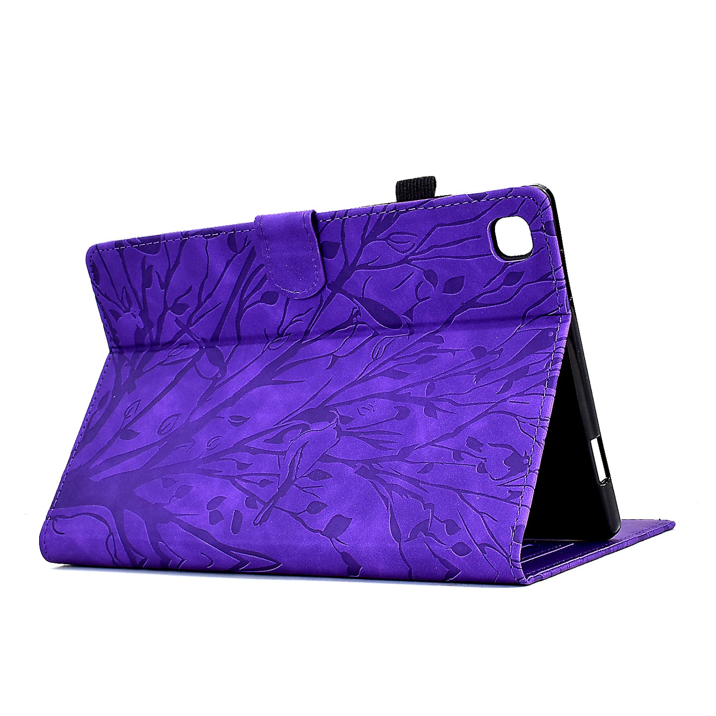 For iPad 10.2 (2021) / (2020) / (2019) / iPad Air 10.5 inch (2019) / Pro 10.5-inch (2017) Tablet Case Imprinted Leather Cover with Stand Card Holder