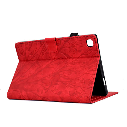 For iPad 10.2 (2021) / (2020) / (2019) / iPad Air 10.5 inch (2019) / Pro 10.5-inch (2017) Tablet Case Imprinted Leather Cover with Stand Card Holder