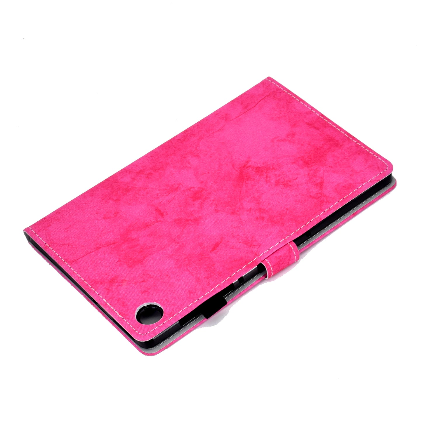 For Huawei MatePad SE 10.4-inch A6 Cloth Texture Tablet Case PU Leather Stand Card Slots Folio Cover