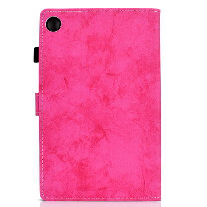 For Huawei MatePad SE 10.4-inch A6 Cloth Texture Tablet Case PU Leather Stand Card Slots Folio Cover