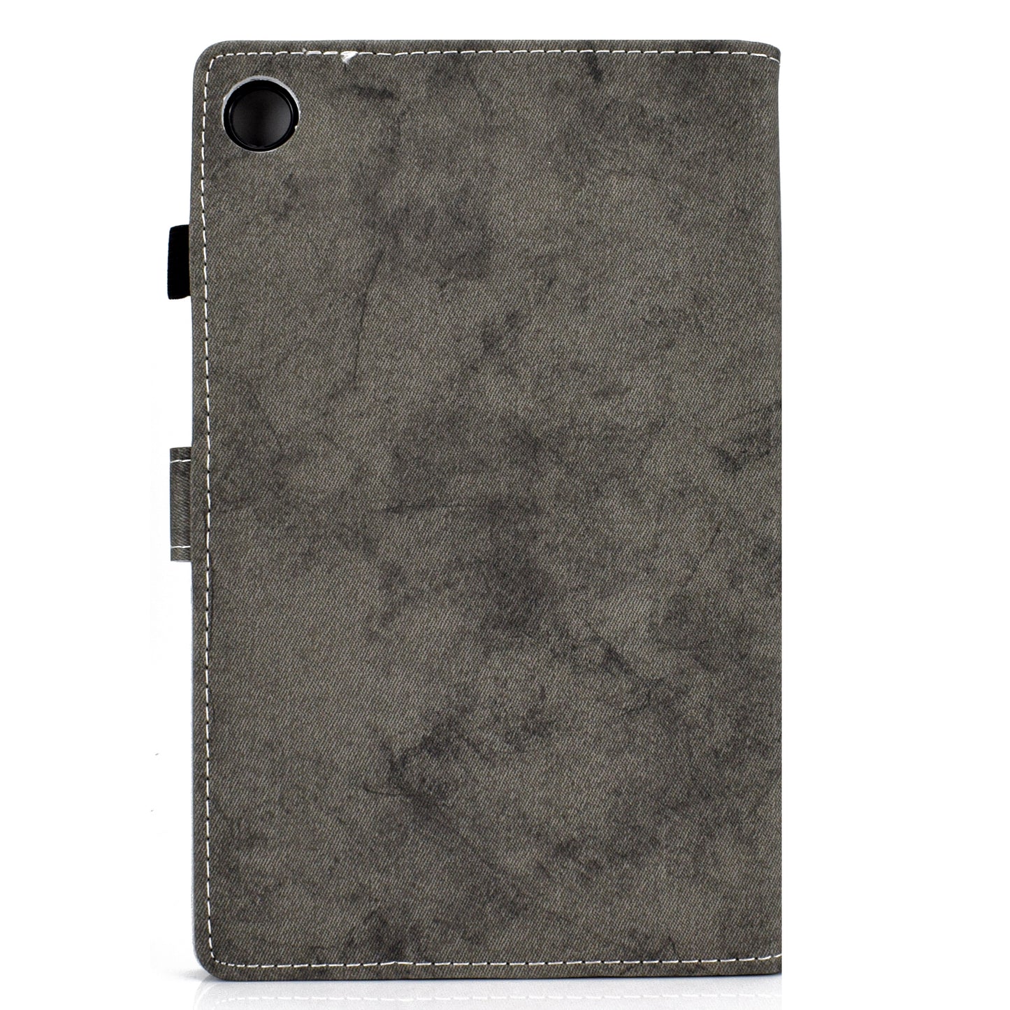 For Huawei MatePad SE 10.4-inch A6 Cloth Texture Tablet Case PU Leather Stand Card Slots Folio Cover
