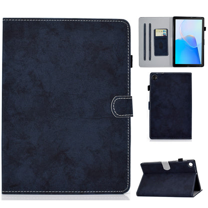 For Huawei MatePad SE 10.4-inch A6 Cloth Texture Tablet Case PU Leather Stand Card Slots Folio Cover