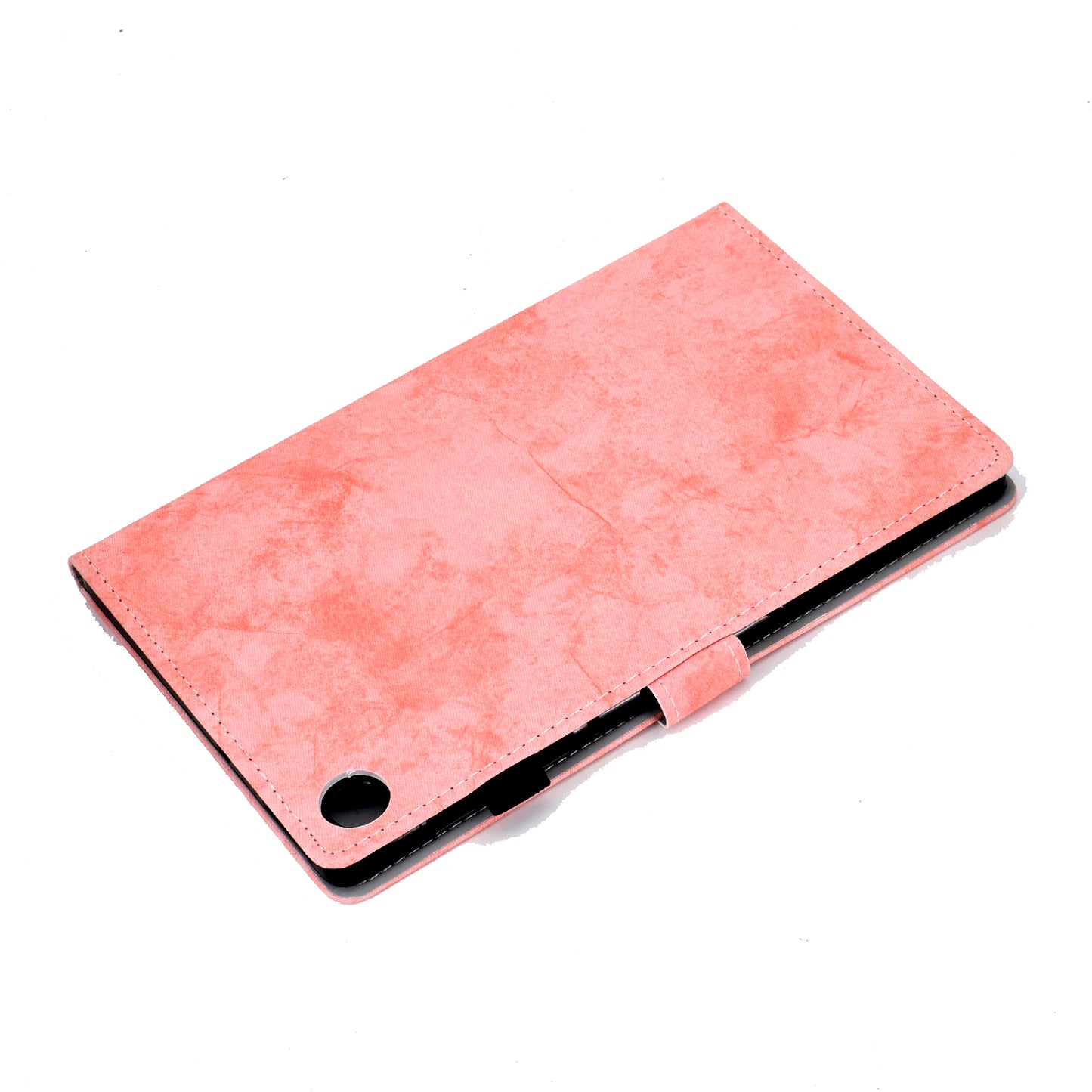 For Huawei MatePad SE 10.4-inch A6 Cloth Texture Tablet Case PU Leather Stand Card Slots Folio Cover