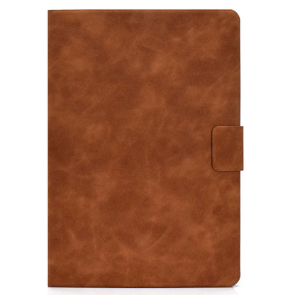 For Huawei MatePad SE 10.4-inch A7 Cowhide Texture Tablet Case PU Leather Stand Card Slot Cover