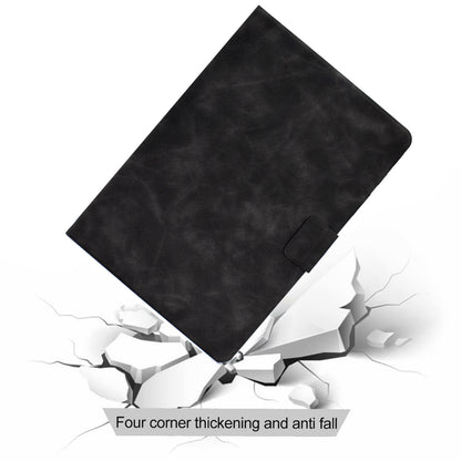 For Huawei MatePad SE 10.4-inch A7 Cowhide Texture Tablet Case PU Leather Stand Card Slot Cover