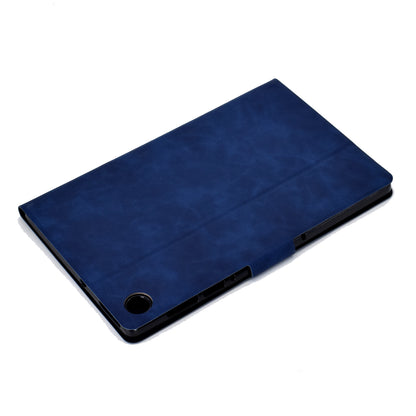For Huawei MatePad SE 10.4-inch A7 Cowhide Texture Tablet Case PU Leather Stand Card Slot Cover